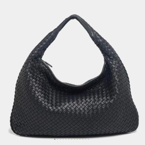 Bottega Veneta Intrecciato Napa Bag Medium Black